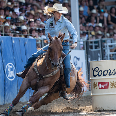 Fwst rodéo portrait de cowboy Jessica Gauthier