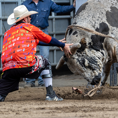 Fwst rodéo portrait de cowboy DOMINIC ROY