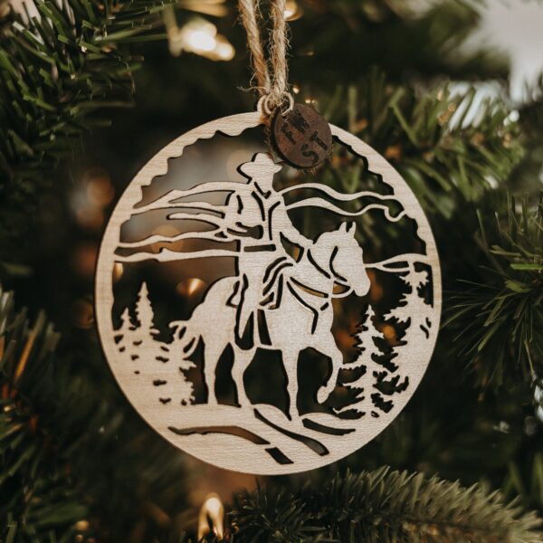 Ornement de Noël ★ Cowboy