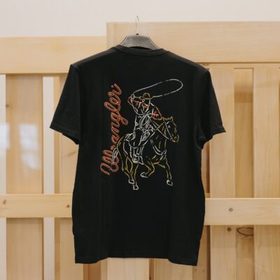 Chandail noir et couleurs néon - Wrangler
