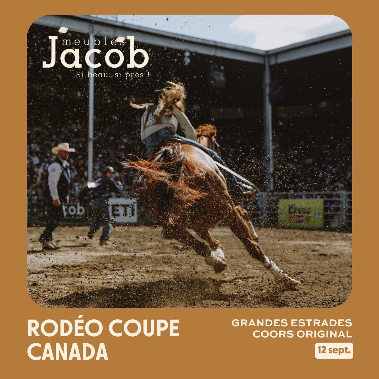 Rodéo Coupe Canada Meubles Jacob - Festival Western de St-Tite